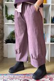 Bennie Quirky Barrel Pant Aubergine